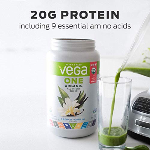 Vega One Organic Meal Replacement Plant Based Protein Powder, Coconut