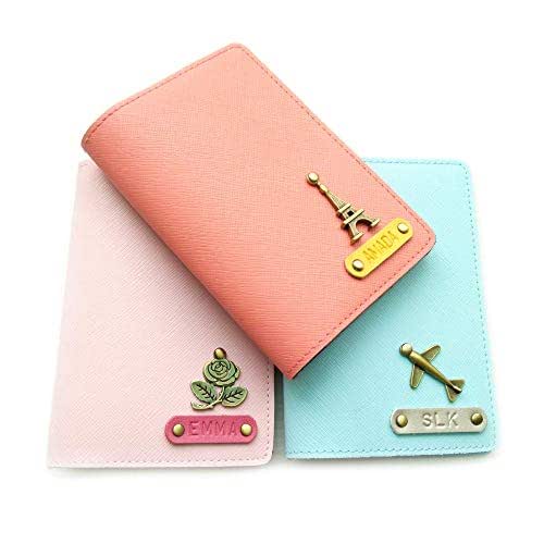 Saffiano Passport Cover, Personalized Passport Cover