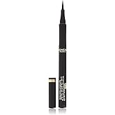 L'Oreal Paris Makeup Infallible Super Slim Long-Lasting Liquid Eyeliner, Ultra-Fine Felt Tip, Quick Drying Formula, Glides on Smoothly, Black, Pack of 1