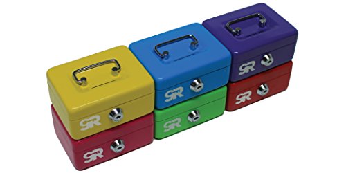 SR | Save Right MINI (SR-9205) Multi-Purpose Petty Cash Box Toy Storage (Lime)