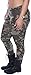 Zenana Women's Cotton Spandex Jersey Camouflage Leggings, Olive-Large