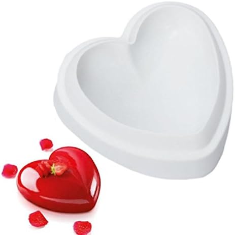 Inteeon Pet Series 1PCS Non-Stick Silicone Love Heart Shape Cake Mold Chocolate Bread Mould