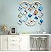 Teapai Hanging Photo Display for Wall, Wood Picture Frame Collage with 30 Clips Multi Photo Display Collage Board for Party,Home, Office Decor (29.1 X 25.2 Inch)