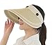 Jemis Women's X-Large Brim Sun Visor (Beige)