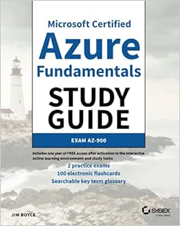 Amazon Com Microsoft Certified Azure Fundamentals Study Guide Exam Az 900 9781119770923 Boyce Jim Books