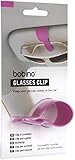 Kikkerland Bobino Glasses Clip, Fuchsia