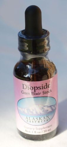 Alaskan Essences Diopside Gem Elixir Stock Dietary Supplement 1 oz size by Alaskan Essences
