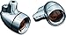 Kuryakyn 5011 Motorcycle Lighting Accessory: Bullet Style Front Turn Signal/Blinker Light Conversion Kit, Chrome, 1 Pairthumb 1
