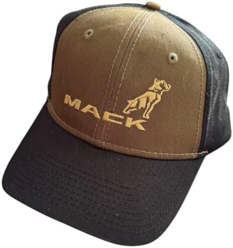 Amazon.com: Mack Trucks Black & Grey Logo Twill Cap/Hat : Automotive