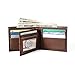 ID Stronghold Extra Capacity Bifold Wallet for Men - RFID Blocking Genuine Leather Wallet Luxury Brown