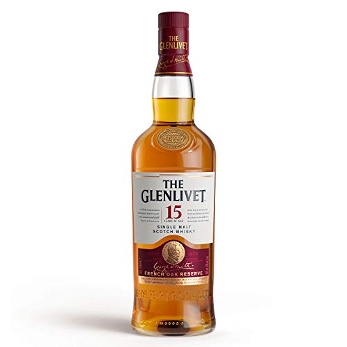 The Glenlivet 15 Jahre Single Malt Scotch Whisky – French Oak Reserve Scotch Single Malt Whisky – 1 x 0,7 l – Bild 3