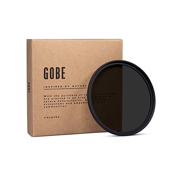 Gobe 49 mm Graufilter ND8 (3 Stop) ND Filter (1Peak)