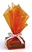 Hygloss Products Roll Cellophane Wrap for Crafts, Gifts, and Baskets 20 Inch x 12.5 Feet, Orange