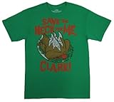 Save the Neck for Me T-shirt (Green X-Large), Online Clothing Store