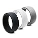 Silicone Wedding Rings - 3 Ring Pack Men's Silicone Wedding Ring Wedding Band - Black, Light Gray and White - For Active Lifestyle, Active Men, Athletes