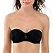 La Isla Women's Smooth Underwire Convertible Straps Non Padded Strapless Bra