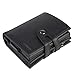 RFID Bifold Wallets for Men,SGUTEN Business Slim Credit Card Holder Pop-up Mens Wallet Black Leather Front Pocket Card Case Wallet with Click Button