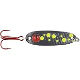NORTHLAND TACKLE Tungsten Forage Spoon 1/Card 1/4OZ #10HK Galaxy Black