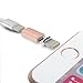 Stouch iPhone Lightning to Magnetic Lightning Male Charger Converter Adapter for iPhone 7 Plus 6S 6S Plus 5s (Lightning to Magnetic Lightning Rose Gold)