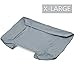 PetFusion Replacement Cover for Ultimate Dog Lounge (X-Large, Slate Gray)