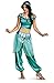 Disguise Women's Disney Aladdin Jasmine Deluxe Costume, Green, Medium