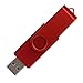 SumDuta 5pcs 16GB USB 2.0 Flash Drive Swivel Design Memory Stick 5 Pack 16GB Mixed Colors: Purple Green Blue Red Gold