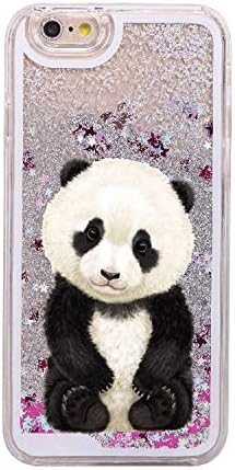 Summer Liquid Glitter Quicksand Cartoon Bunny Bear Panda Hard Case Liquid iPhone 7 7Plus 6 6S 6Plus 5 8 8Plus X XS Max,2,iPhone Xs Max