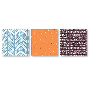 Creative Pattern Home Artwork for Living Room Bedroom x3 Panels