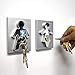 His and Her Key Holders the Couple Human Key Holders (Set of 2) Perfect House Warming Gift for Couples and Newlyweds