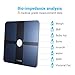 Lumsing Bluetooth Smart Body Fat Scale Body Composition Monitor with Free App for iOS, Android Devices, 180kg/400lb (Blue)
