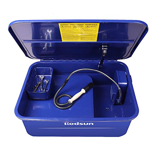 Red Sun Parts Washer 20 Gallon Electric Solvent Pump Portable