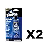 Barge Original All Purpose Cement 2oz Tube Adhesive Glue (2-Pack)