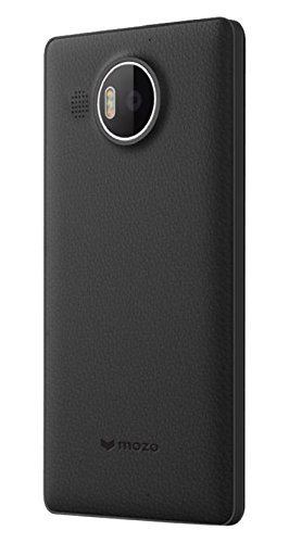 Mozo Qi Charging Back Cover for Lumia 950 XL with NFC Black Rubber 950XLBBBRWN [FT106017]