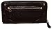 Coach Grain Leather Mickie Accordian Zip Wallet