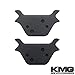 KMG 1987-1999 Harley Davidson Dyna Rear Carbon Kevlar Organic NAO Disc Brake Pads Set