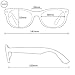 WearMe Pro Colorful One Piece Transparent Round Sunglasses | Fun Rimless Glasses for Women and Men | Retro Festival Sunnies