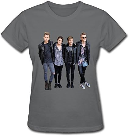 Passion Women's Pop Band The Vamps T-Shirt White