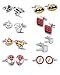 Zealmer 316L Stainless Steel Cufflinks for Men Business Wedding 1 Pair Gift for Him