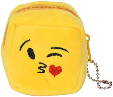 Chords Mini Kiss Face Emoji Coin Pouch Multipurpose Pouch