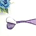 Invisible C-String Thongs Lingerie Seamless Underwear No Panty Line Strapless Thong Panties (L/XL, Purple)