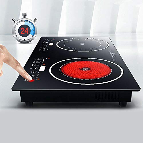 Double Induction Cooktop Portable 110V Electric 2 Digital Dual