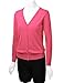 MBJ WSK780 Womens Keep It Classic V Neck Cardigan L Dark_Pink