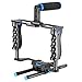 Neewer Aluminum Alloy Camera Video Cage Film Movie Making Kit include:(1)Video Cage(1)Top Handle Grip(2)15mm Rod for DSLR Cameras Such as Canon 5D mark II III 700D 650D Nikon D7200 Pentax Sony Olympus primary
