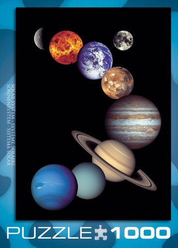 EuroGraphics Nasa Solar System 1000 Piece Puzzle