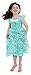 Disney Girls' Little Princess Fantasy Nightgown, Ariel-Mint Mermaid, 6