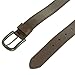 Dickies 100% Leather Jeans Belt with Stitch Design and Prong Buckle 11/2 In., Brown,44