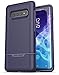 ENCASED Protective Galaxy S10 Plus Case (2019 Rebel Armor) Military Grade Heavy Duty Full Body Cover (Samsung Galaxy S10+) Indigo