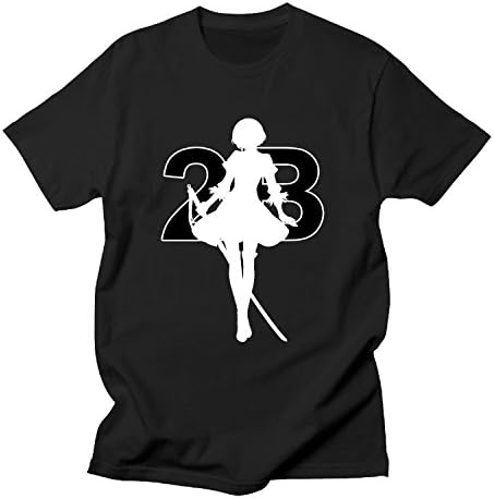 HEYUANHECHOU T-Shirts for Women's NIE Women's T Shirts,Black