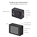 YUNTAB Sport Action Camera Vlog DV, HD 1080P 2.0 inch, 5MP, 120 Degree Wide-Angle, 30m Underwater Waterproof Camcorder(Black)