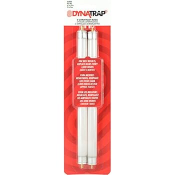 DynaTrap 6-Watt UV Bulbs for Outdoor Insect Trap Models DT2000XL and DT2000XLP, 2 Count